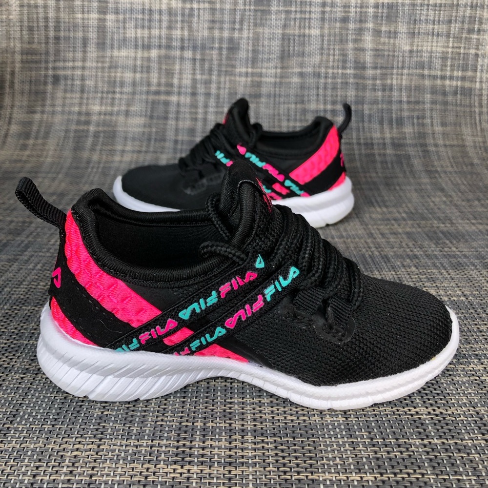 Fila Kids Lightspin Active Sneakers Shoes Toddler Girls size 6 - Picture 6 of 12
